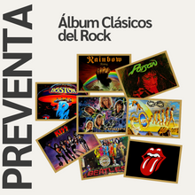 Cargar imagen en el visor de la galería, ÁLBUM STICKER - CLASICOS DEL ROCK (ENVIO GRATIS)
