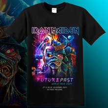 Cargar imagen en el visor de la galería, POLERA IRON MAIDEN - FUTURE PAST WORLD TOUR 2024
