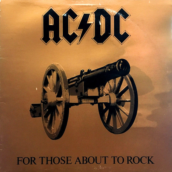 AC/DC – FOR THOSE ABOUT TO ROCK (WE SALUTE YOU) / VINILO DE ÉPOCA