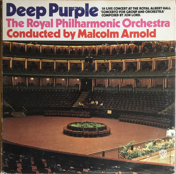 DEEP PURPLE - THE ROYAL PHILHARMONIC ORCHESTRA, CONDUCTED BY MALCOM ARNOLD (VINILO DE ÉPOCA)